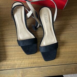 ASOS Black Heels Elegant Design-NWT